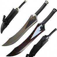 25" Fantasy Sword w/ Leather Sheath