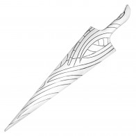 27.75" Fantasy Foam Sword