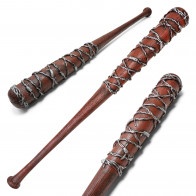 32.5" Brown Barbed Wire Foam Bat