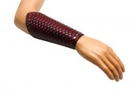 Medieval Imitation Leather Dragon Scale  Arm Bracers
