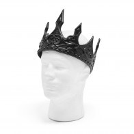 Foam Black Party Renaissance Crown