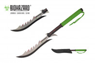 27 3/8" Zombie Machete w/ Backside Saw Teeth