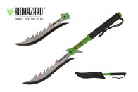 27 3/8" Zombie Machete w/ Backside Saw Teeth