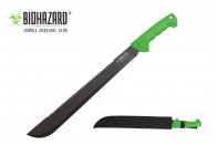 24 3/8" Biohazard Machete w/ Serration