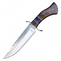 12" Blade Hunting Knife w/ Wooden handle