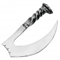 9" Hand Forged Railroad Spike Scythe Knife