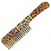 6.5" Cheetah Print Comb Knife