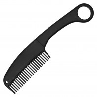 7.5" Curved Black Comb Knife