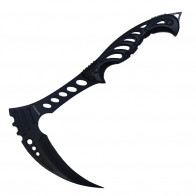 11" BLACK FIXED BLADE AXE