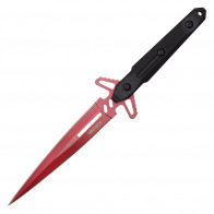 10" Red Tactical Fixed Blade w/ Kydex Sheath