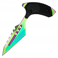 5.75” Wartech Rainbow Push Dagger