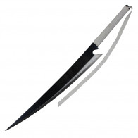 42" White Katanaa With Extra Wide Two Toned Blade 