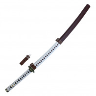 42" 1045 Hand Forged Practical Full Tang Japanese Leather Wrapped Katana