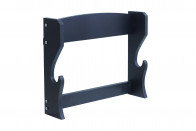 Black Single Piece Wall Stand 