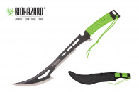 24" Curved Machete w/ Saw Teeth
