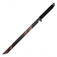 27" American Flag Ninja Sword