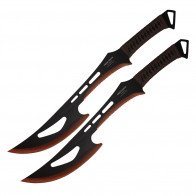 24" Technicolor Ninja Sword Set