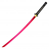 Hand Forged Carbon Steel Katana (Red)