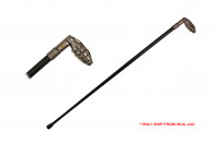 37" Walking Cane - Grenade (NO BLADE VERSION)