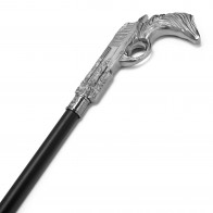 36" "Ivory" Pistol Walking Cane