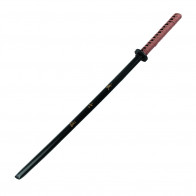 Black Boken w/ Bushido Engraved In Chinese