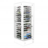 40" Revolving Countertop LED Light-Up 80-pc Knife Display Case