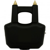 3.5" 20-Mill Volt Spiked Jogger Black Stun Gun w/ LED & Case
