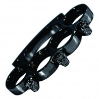 Black Skull Belt Buckle
