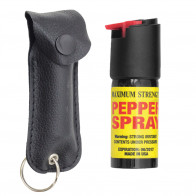 0.5 oz. Pepper Spray w/ Holster (Black)
