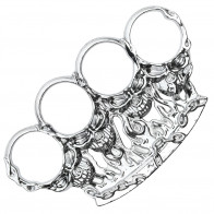 Skull Flame Knuckles (Chrome)