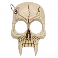 3" Vamp Skull Knuckle Cat ABS Safety Keychain