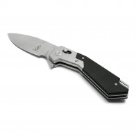 BUCKSHOT - 8.5" Black D2 Pocket Knife