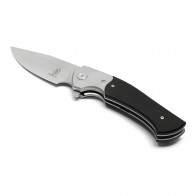 BUCKSHOT - 8.75"2-Tone Black D2 Pocket Knife