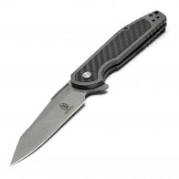 8.25" BUCKSHOT - Gray Carbon D2 Pocket Knife