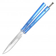 10" Blue "Big Boy" Butterfly Knife