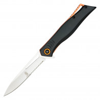8” Buckshot Black Gills Pocket Knife