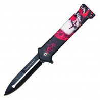 8" Killer Clown #1 Pocket Knife