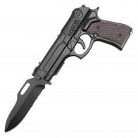 9” Spring Assisted (Sliding) Pistol Knife