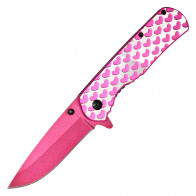 7.75" Hearts Pocket Knife