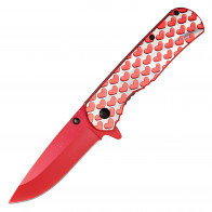 7.75" Hearts Pocket Knife