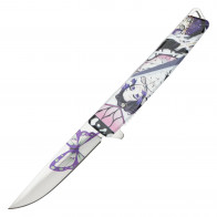 8" Manga Print Pocket Knife
