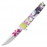 8" Manga Print Pocket Knife