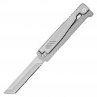 9" Black Handle Gravity Pocket Knife