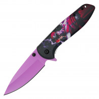 7.75" Villain Fighter Pocket Knife w/ 3.25" Blade
