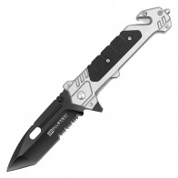 8" MilSpec Chrome Pocket Knife