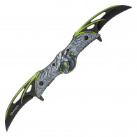10.5" Wartech Dual Blade Dragon Pocket Knife