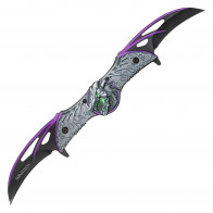 10.5" Wartech Dual Blade Dragon Pocket Knife