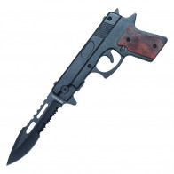 9” Gun Pocket Knife