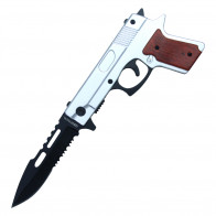 9” Gun Pocket Knife