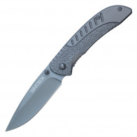 8" Wartech Gray Titanium Electroplated Pocket Knife